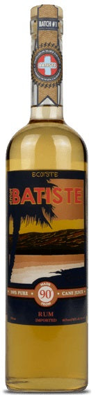 BATISTE RHUM AGRICOLE ECOISTE RESERVE 90 750ML