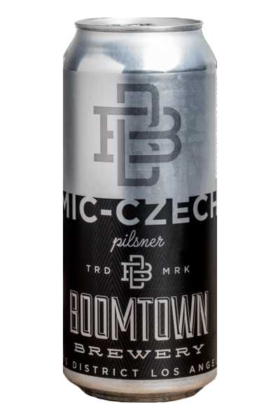 Boomtown Mic-Czech Pilsner can
