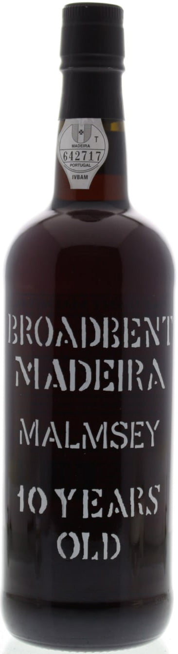 Broadbent Madeira Malmsey 10 Yr 750ML