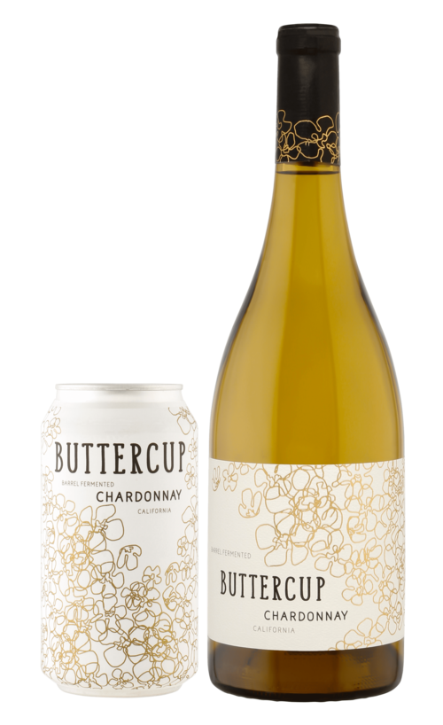 Buttercup Chardonnay Can 355ML (12 Cans)