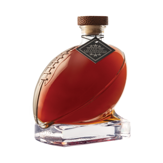 Canton Football Decanter Bourbon Whiskey 750ML