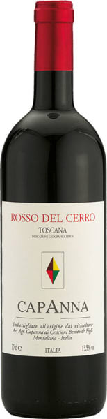 Capanna Toscana Rosso Rosso Del Cerro 2018 750ML
