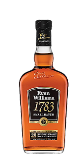 Evan Williams Straight Bourbon 1783 Small Batch American Hero Edition 6 Yr 90 750ML