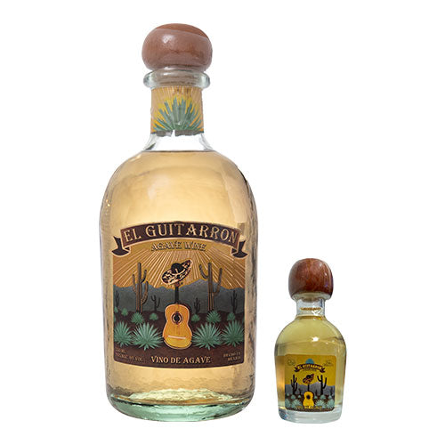 EL GUITARRON AGAVE WINE 24% GLASS 750 mL