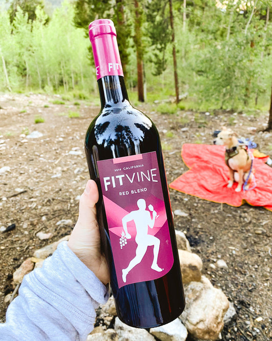 FitVine Red Blend 750ML bottle