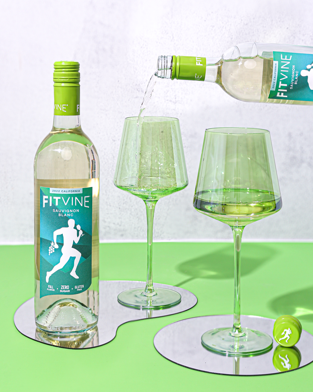 FitVine Sauvignon Blanc 750ML bottle