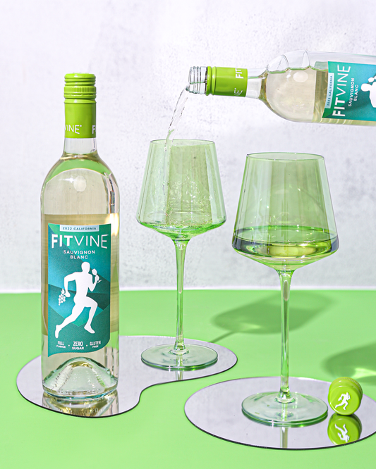 FitVine Sauvignon Blanc 750ML bottle