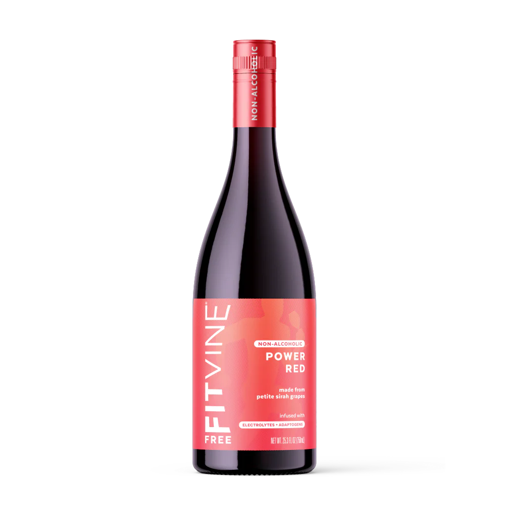 Fitvine Free Power Red Non-Alcoholic 750ML