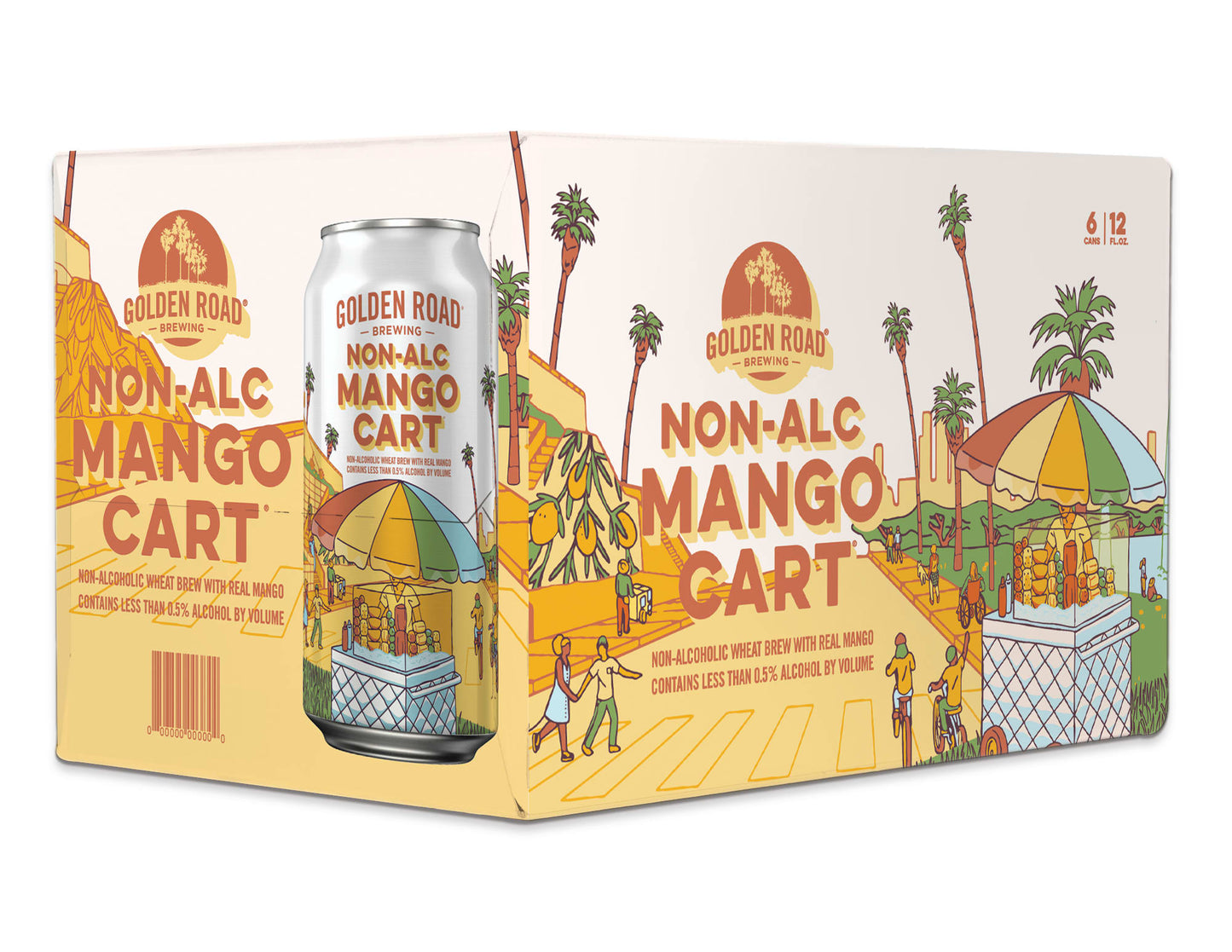 Golden Road Mango Cart NA 4x 6 Pack (12 oz Cans)