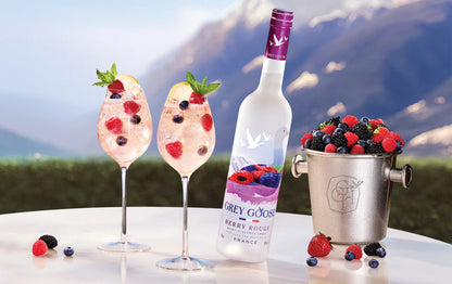 Grey Goose Berry Flavored Vodka Berry Rouge 80 750ML