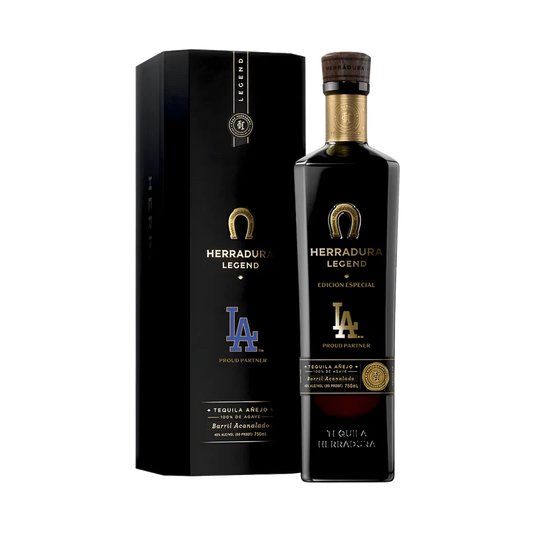 Tequila Herradura Legend Dodgers Edition 750ML, The Official Los Angeles Dodgers Collab In Toasted Oak
