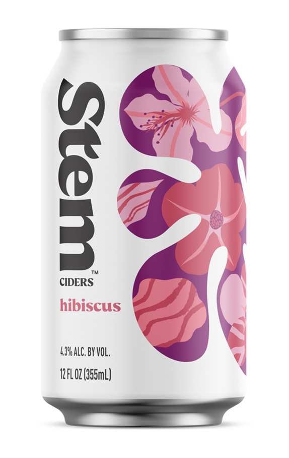 STEM CIDER HIBISCUS SESSION CIDER 6/4PK CANS 12 oz (24)