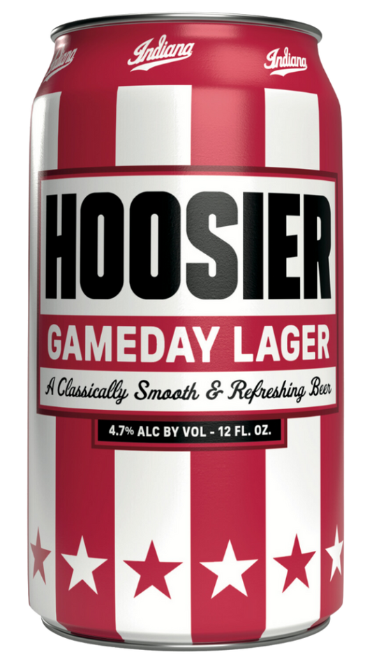 Upland Hoosier Gameday Lager can