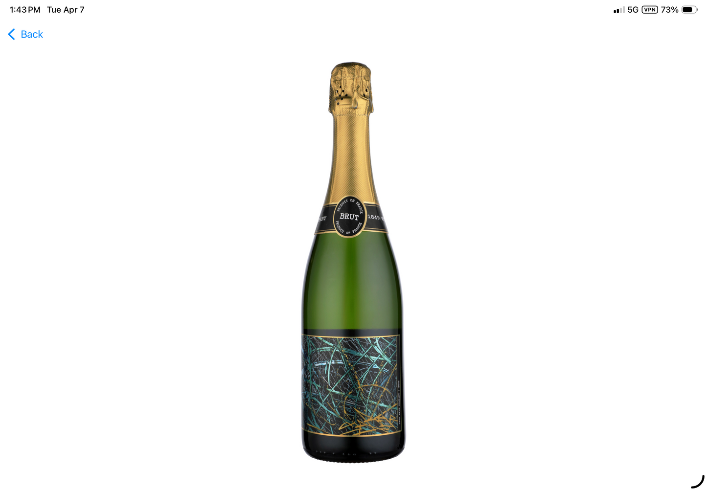 1849 WINE COMPANY BRUT FRANCE 750ML