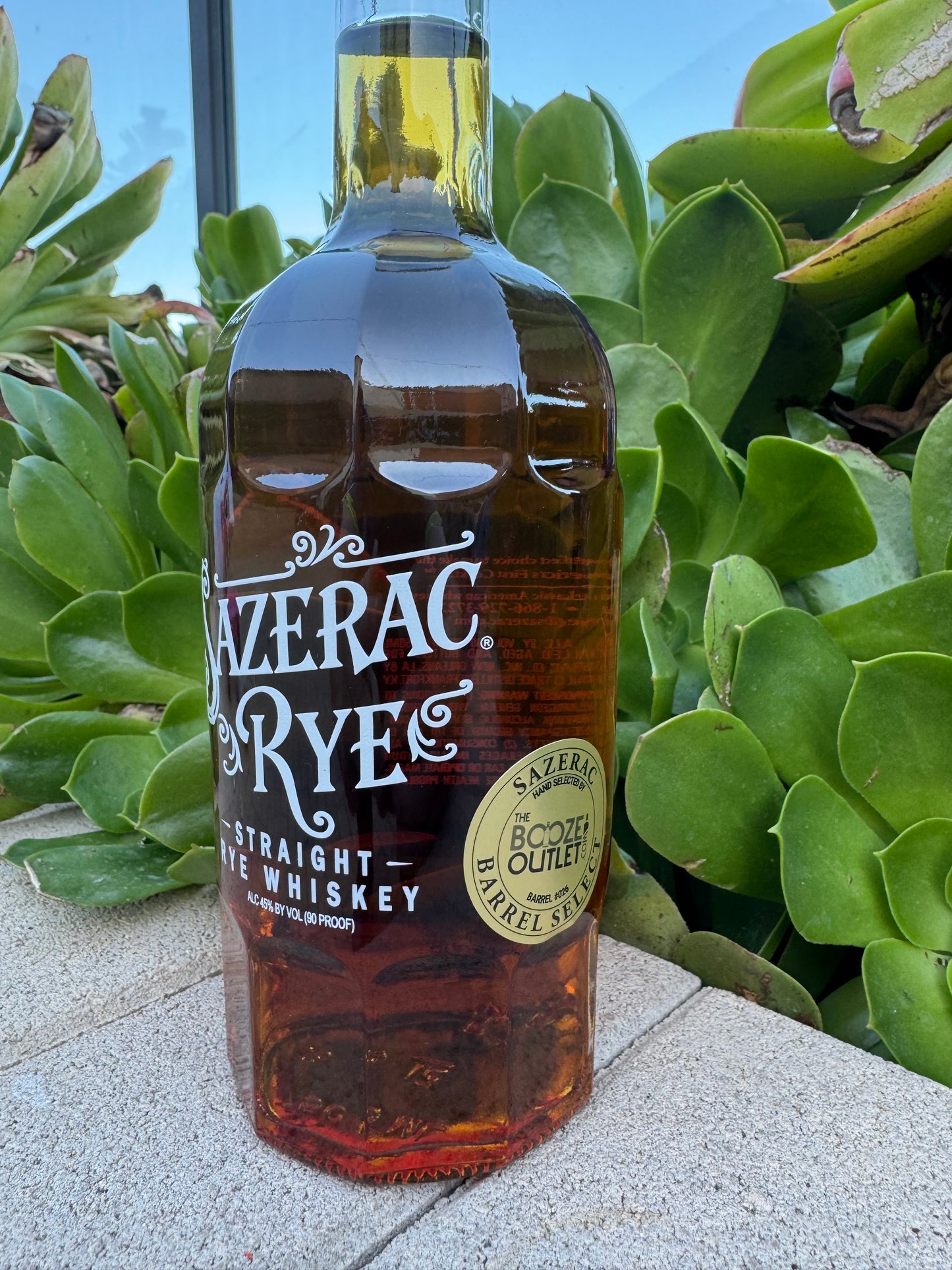 Sazerac 6 Yr Old Rye Whiskey Single Barrel Select