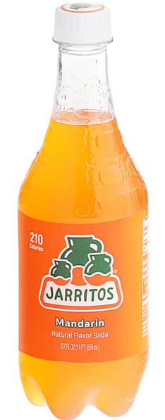 Jarritos Mandarin 24 Pack (524 ml Bottles)