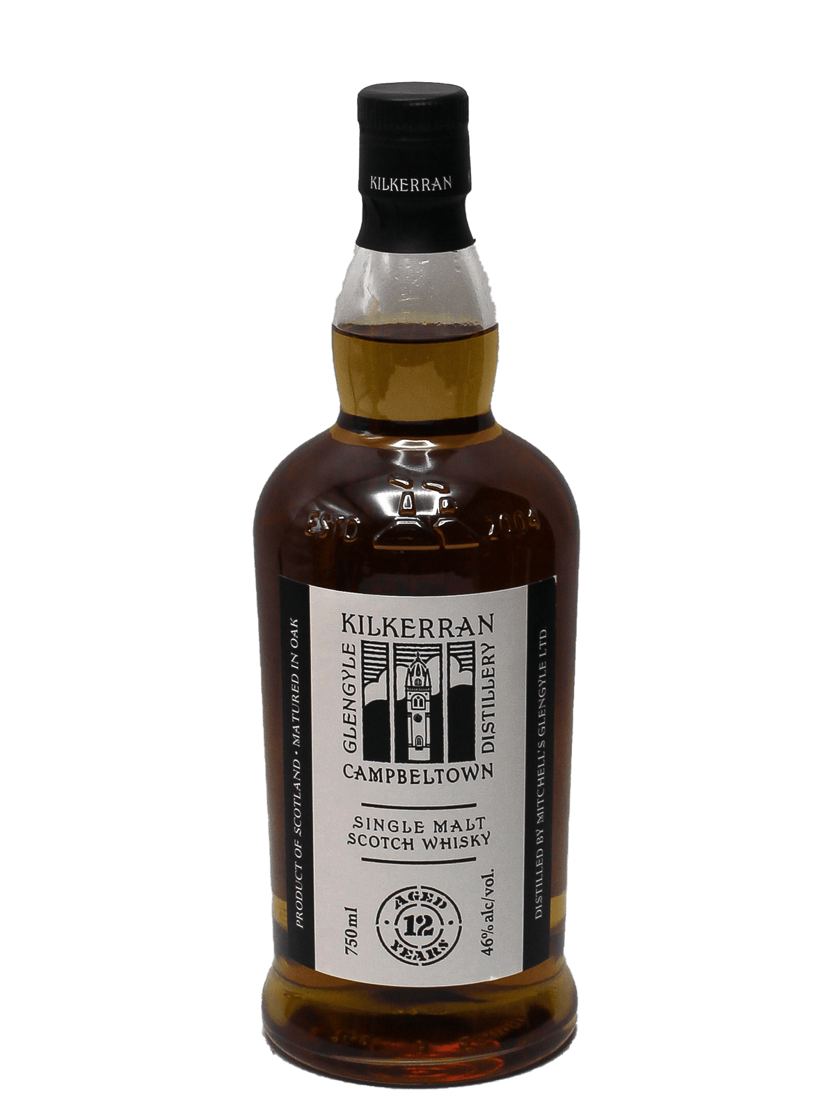 Kilkerran 12 Year Old Campbeltown Single Malt Scotch Whisky 700ML
