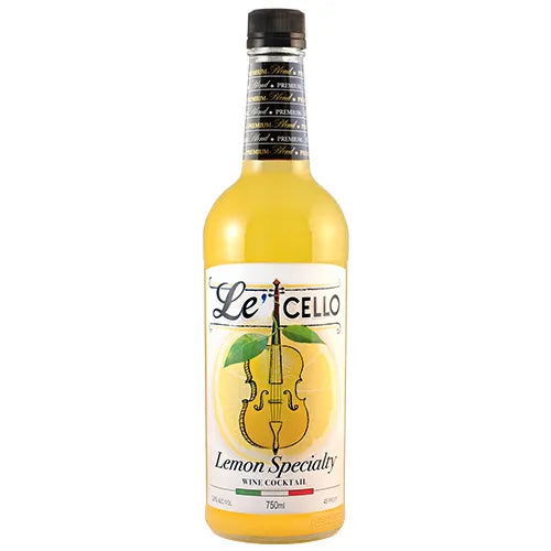 Le' Cello Lemon Specialty 750ML, A Bright Limoncello-Style Lemon Sipper