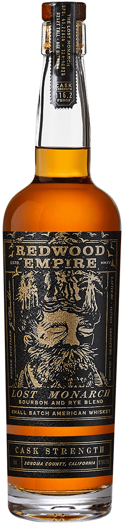 Redwood Empire Lost Monarch Cask Strength Whiskey 750mL bottle