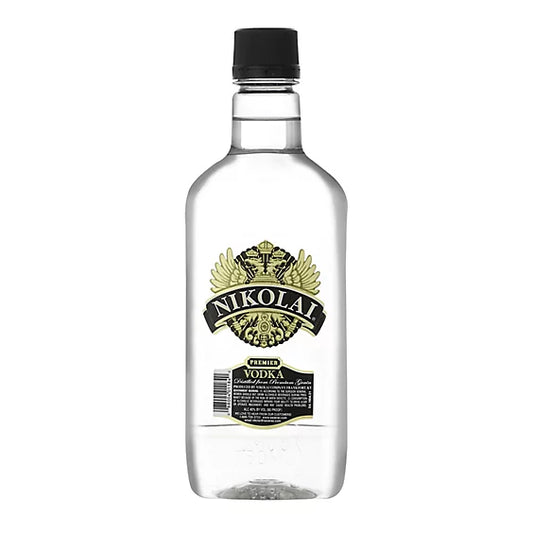 Nikolai Vodka 80 Proof 750ML, Corn-Based Value Vodka Built for Mixing