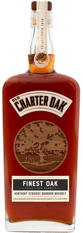 Old Charter Oak Finest Oak Kentucky Straight Bourbon Whiskey 750mL bottle