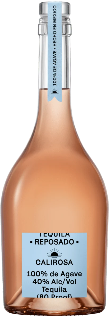 Calirosa Reposado Tequila 750mL, Nine Months in California Red Wine Barrels, 100% Agave at 80 Proof