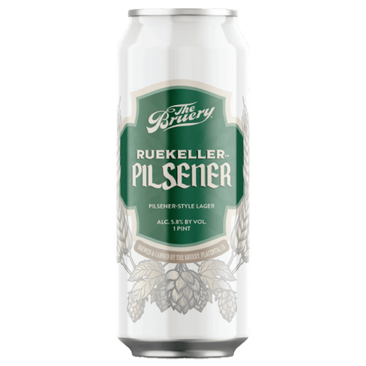 The Bruery Ruekeller Pilsner can
