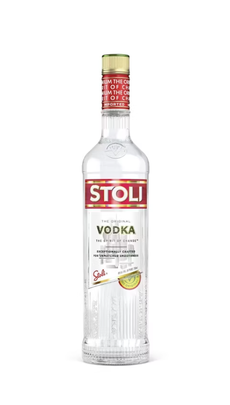 Stoli Vodka 80 Proof 750ML, Clean, Crisp, and Endlessly Mixable