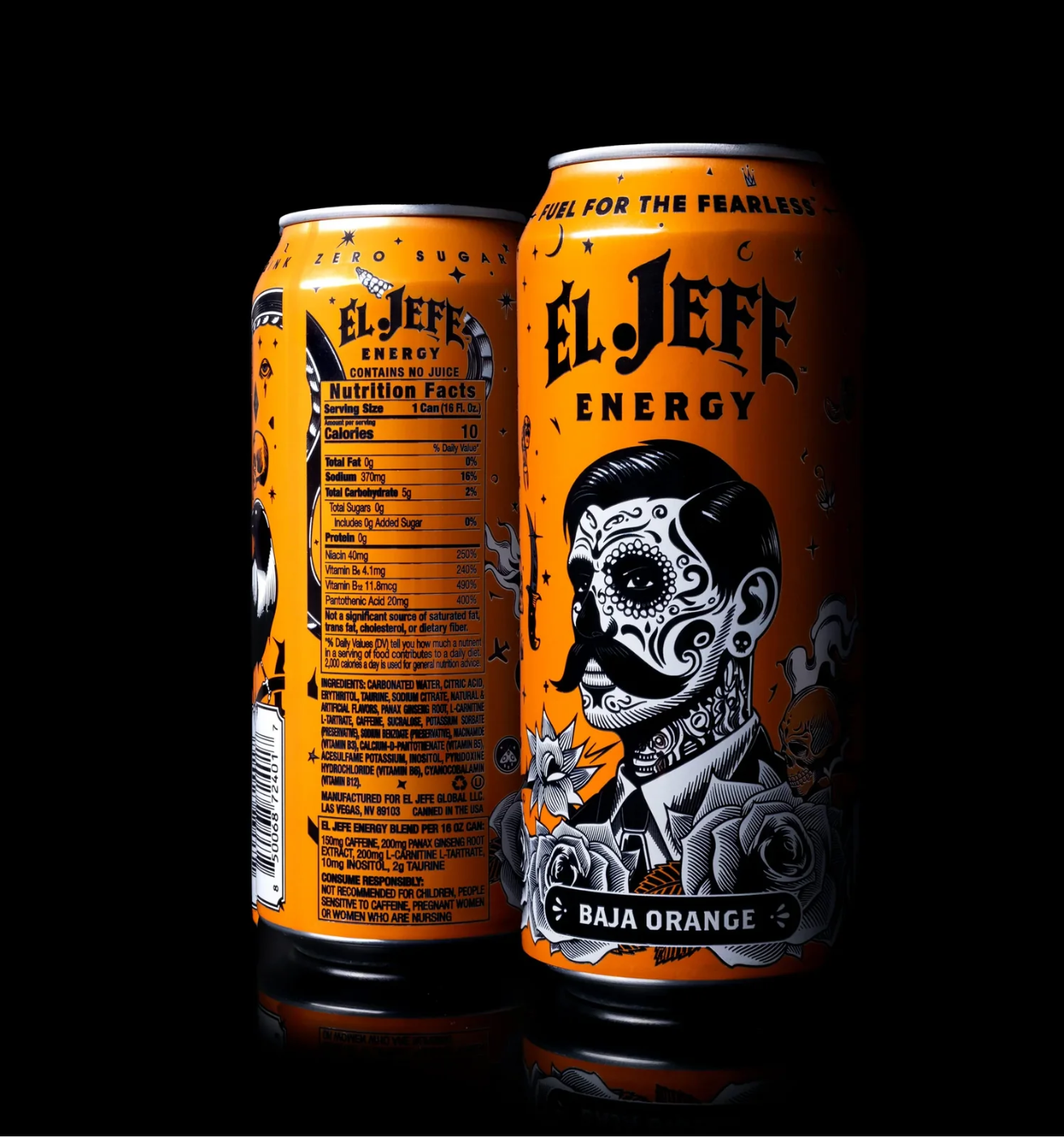 El Jefe Energy Drink 16oz