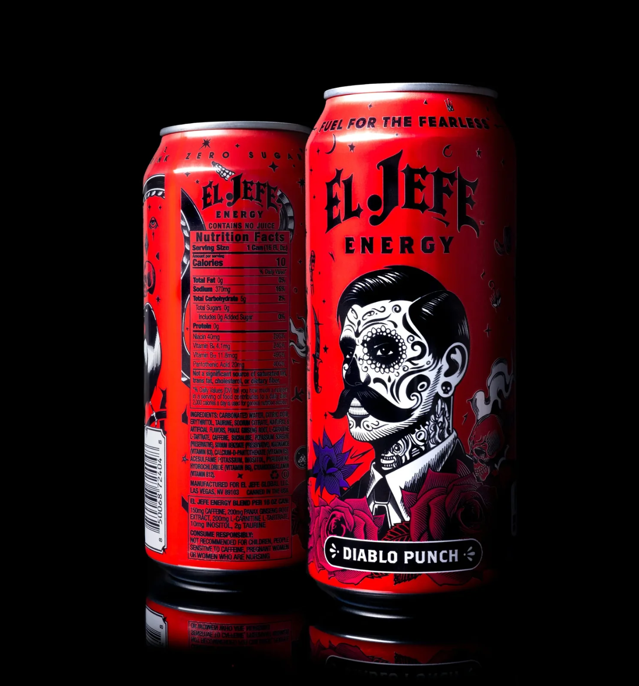 El Jefe Energy Drink 16oz