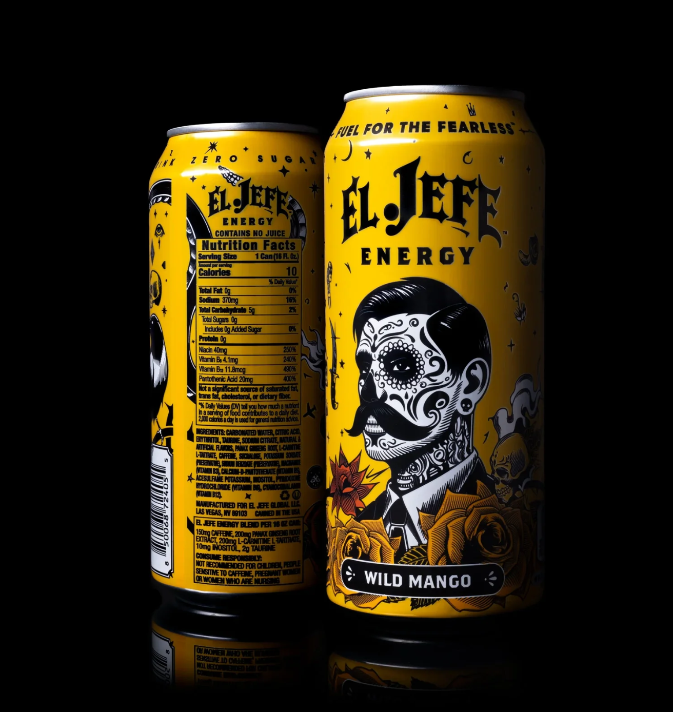 El Jefe Energy Drink 16oz