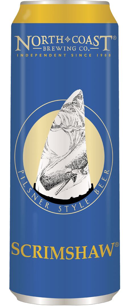 North Coast Scrimshaw Pilsner 19.2oz can