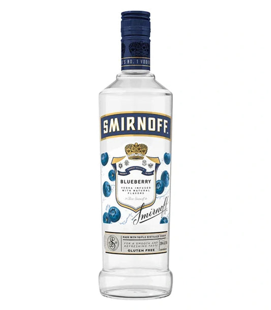 Smirnoff Blueberry Flavored Vodka 750ML
