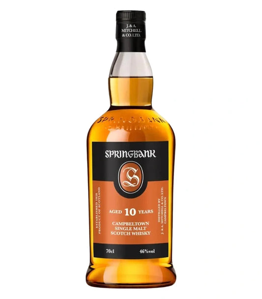 Springbank 10 Year Old Campbeltown Single Malt Scotch Whisky 700ML