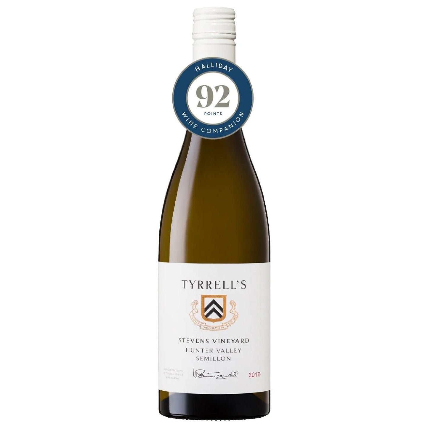 TYRRELL'S WINES SEMILLON HVD SINGLE VINEYARD HUNTER VALLEY 2017 750ML