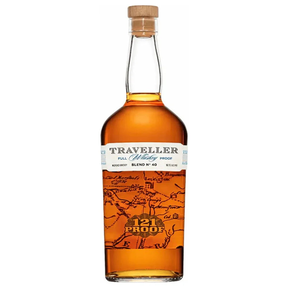 Traveller Full Proof Whiskey Blend No. 40 By Chris Stapleton, Bottled Uncut at 121 Proof