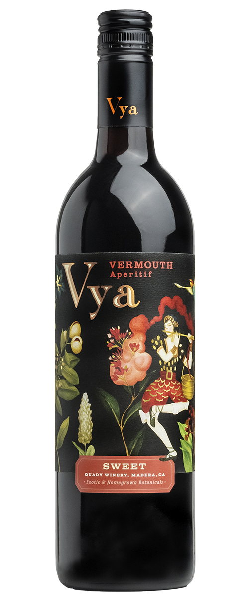 Quady VYA Sweet Vermouth 750ML, A Handcrafted California Vermouth From the Creators of Elysium