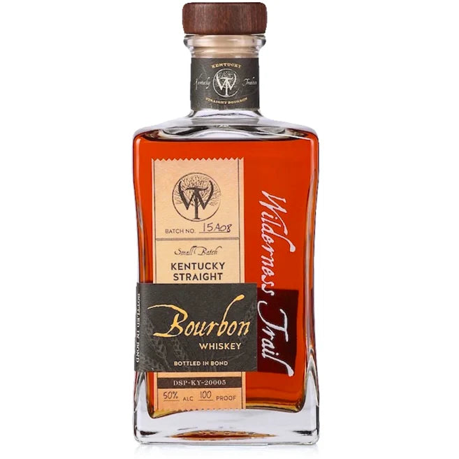 Wilderness Trail Small Batch Bottled in Bond Kentucky Straight Bourbon 750mL, Sweet Mash Bourbon at 100 Proof