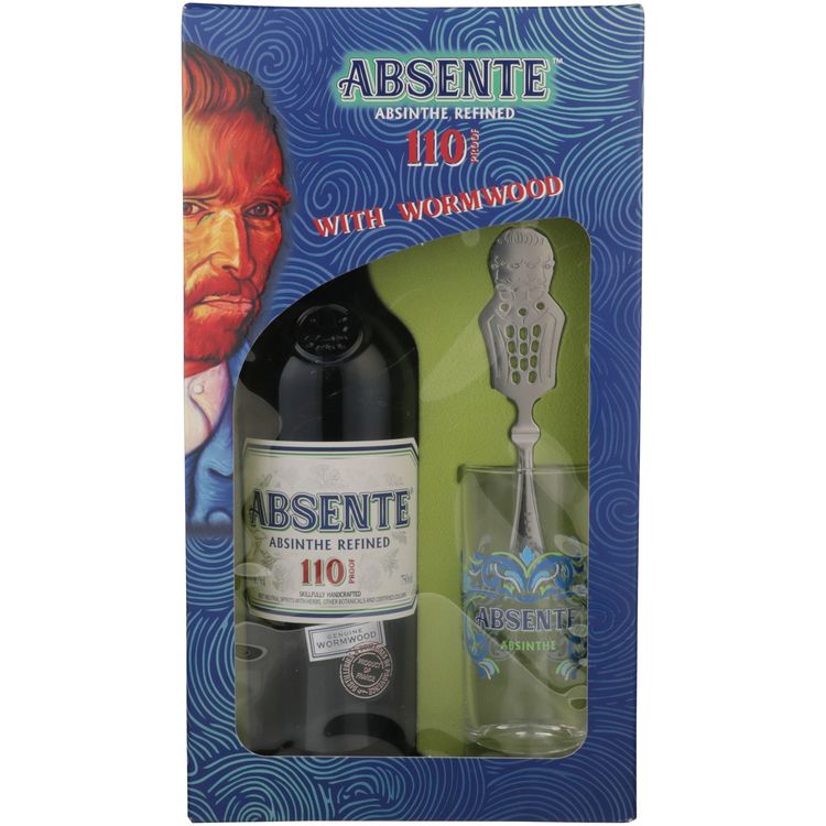 ABSENT ABSINTHE 110 W/ GLASS & SPOON 750ML