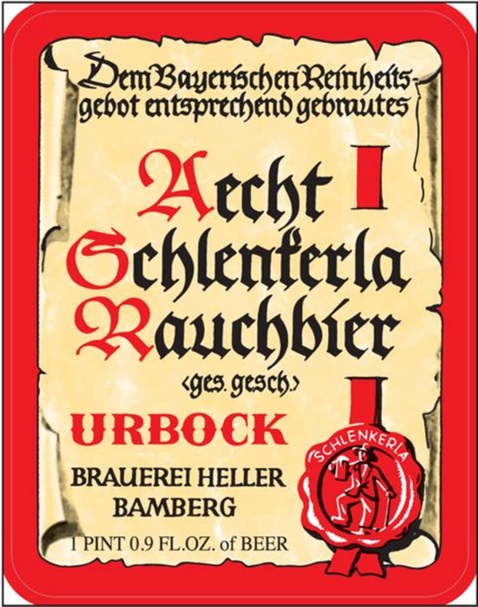 Aecht Schlenkerla Rauchbier Ur-Bock Smoked Beer 20-Pack 500mL