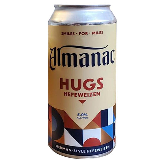 Almanac Hugs Hefeweizen can