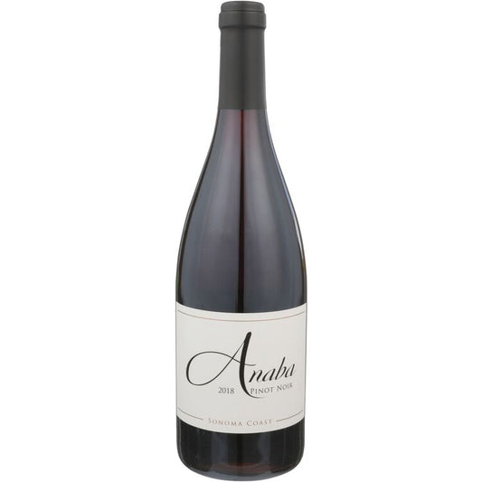 Anaba Pinot Noir Sonoma Coast 2018 750ML