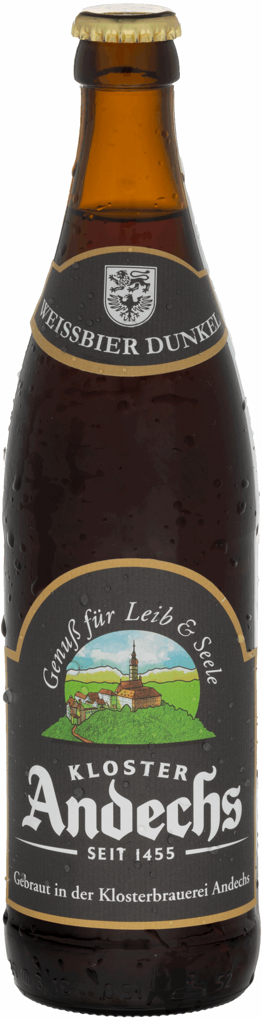 Andechs Weissbier Dunkel 500ml bottle