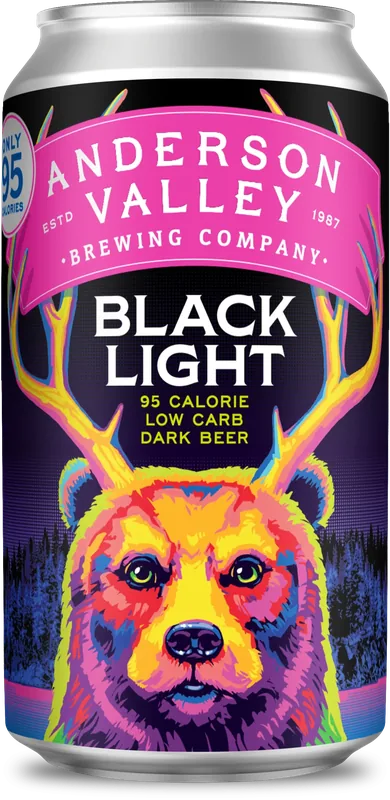Anderson Valley Black Light 12 oz Can (24 Pack)