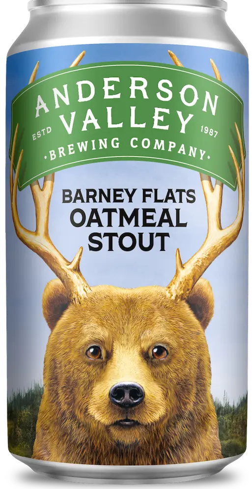 Anderson Valley Brewing Company Barney Flats Oatmeal Stout Keg 5.2 G -