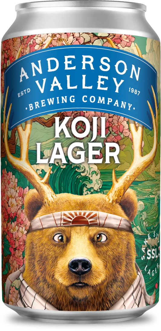 Anderson Valley Koji Lager 12 oz (24 Pack)
