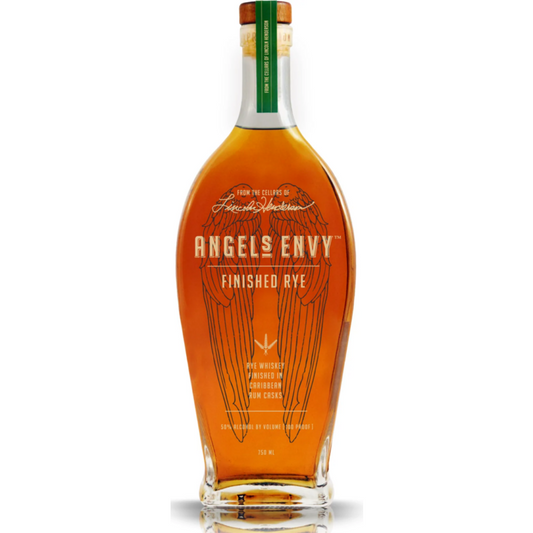 Angel's Envy Rye Whiskey Finished in Caribbean Rum Casks Finished Rye 100 750ML