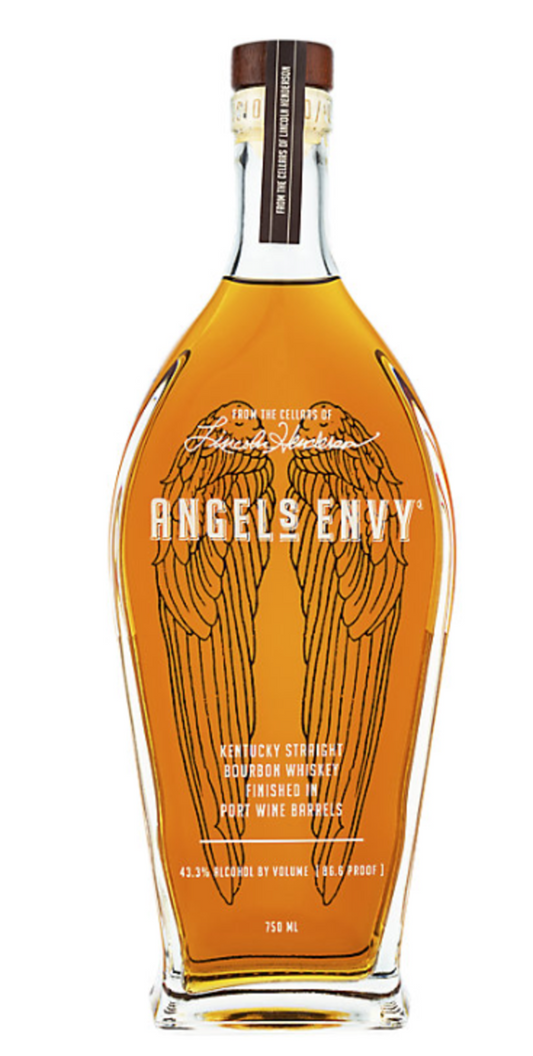 Angel's Envy Straight Bourbon Finished In Port Wine Barrels 750 ML