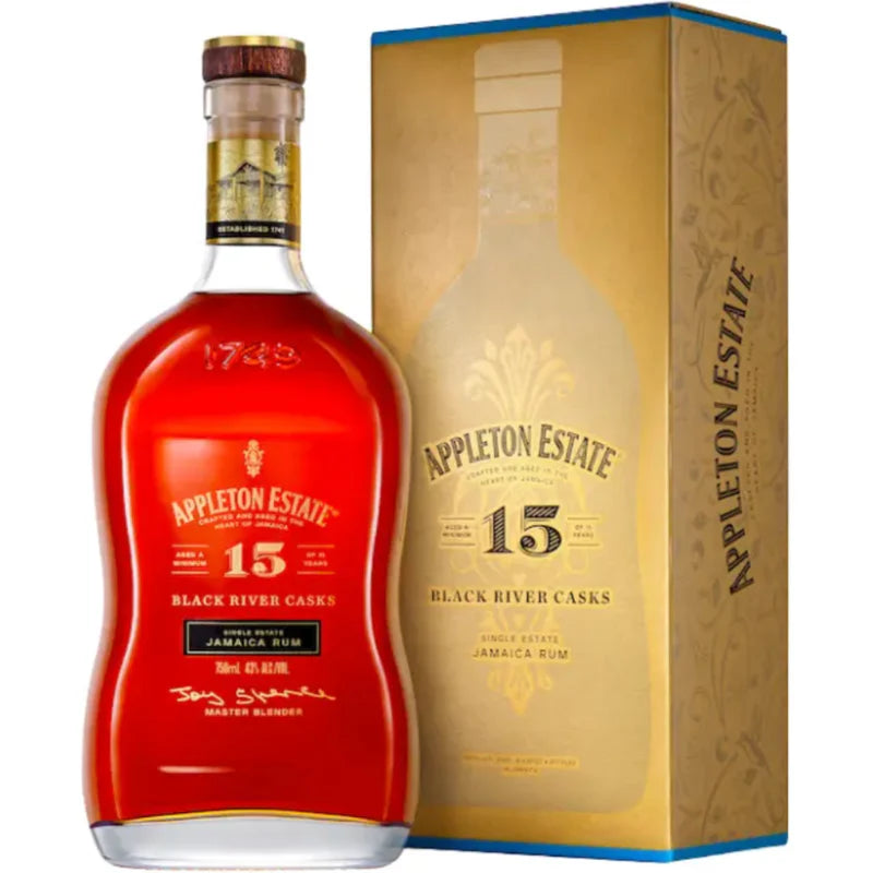 Appleton Estate Black River Casks Rum 15yr 750ML