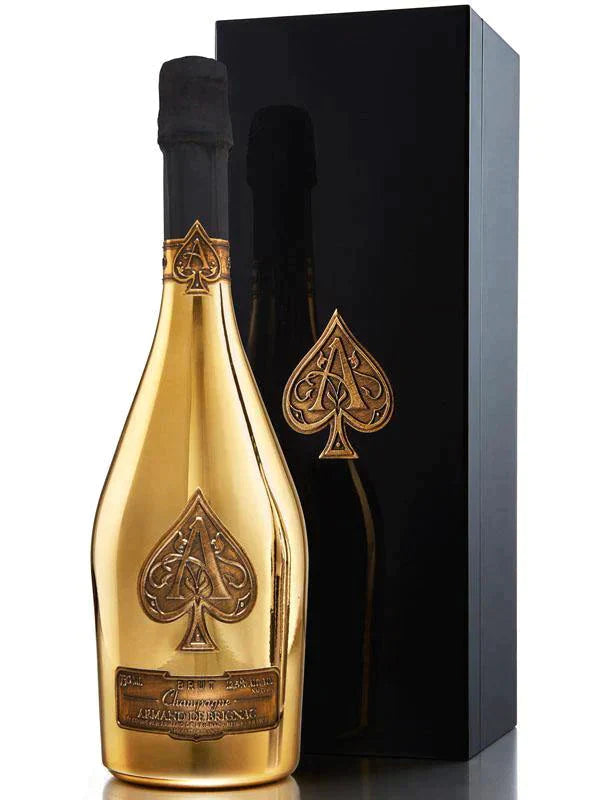 ARMAND DE BRIGNAC CHAMPAGNE BRUT W/ WOODEN GIFT BOX 750ML